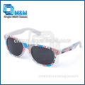 Unisex Sunglasses With Hot Transfer Pring California Sunglasses